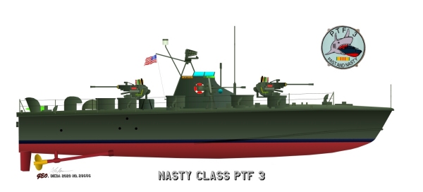 Gunboat, Sub Chaser, PT Boat & River Patrol Craft Drawings